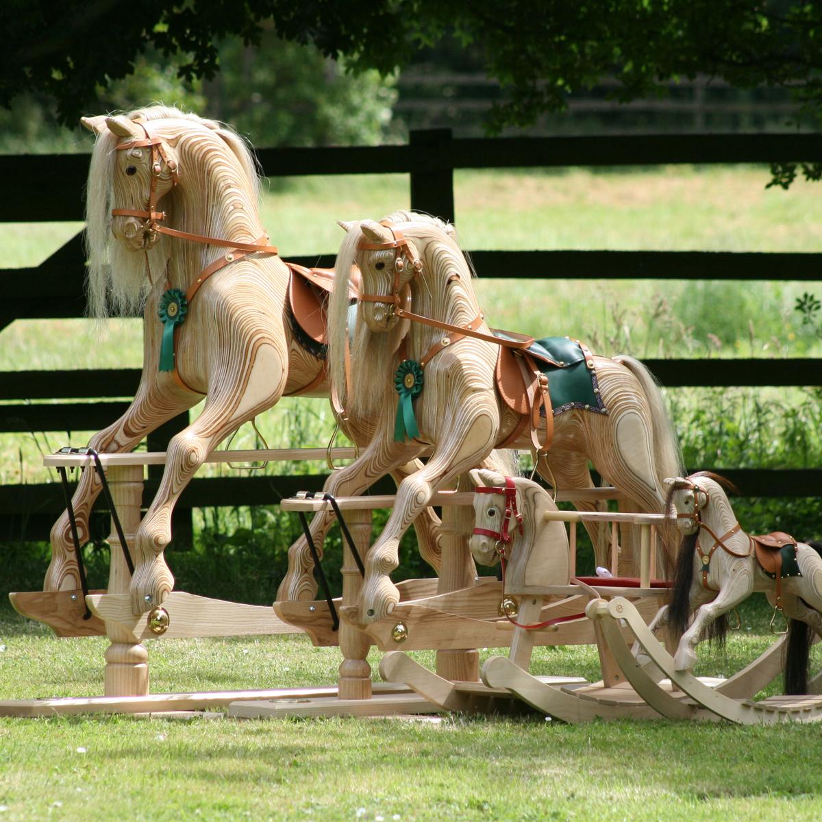 The Rocking Horse Shop Medium Laminated Rocking Horse